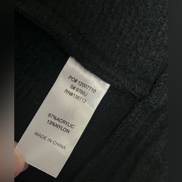 Doe & Rae Black Jacket Women’s Size Large NWT - Picture 10 of 13